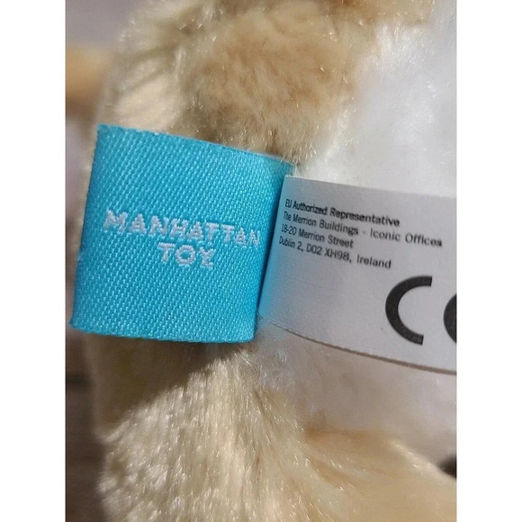 Manhattan Toy Company Plush Pooch Party Corgi Dog Stuffed Animal Tan White 9" - Picture 5 of 5